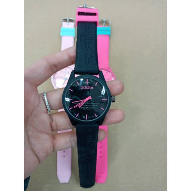 JAM TANGAN ADIDAS KARET/REPLICA
