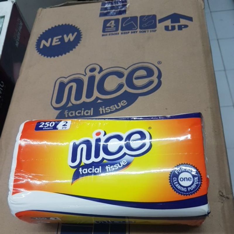 facial tissue nice 250 sheet(2ply)