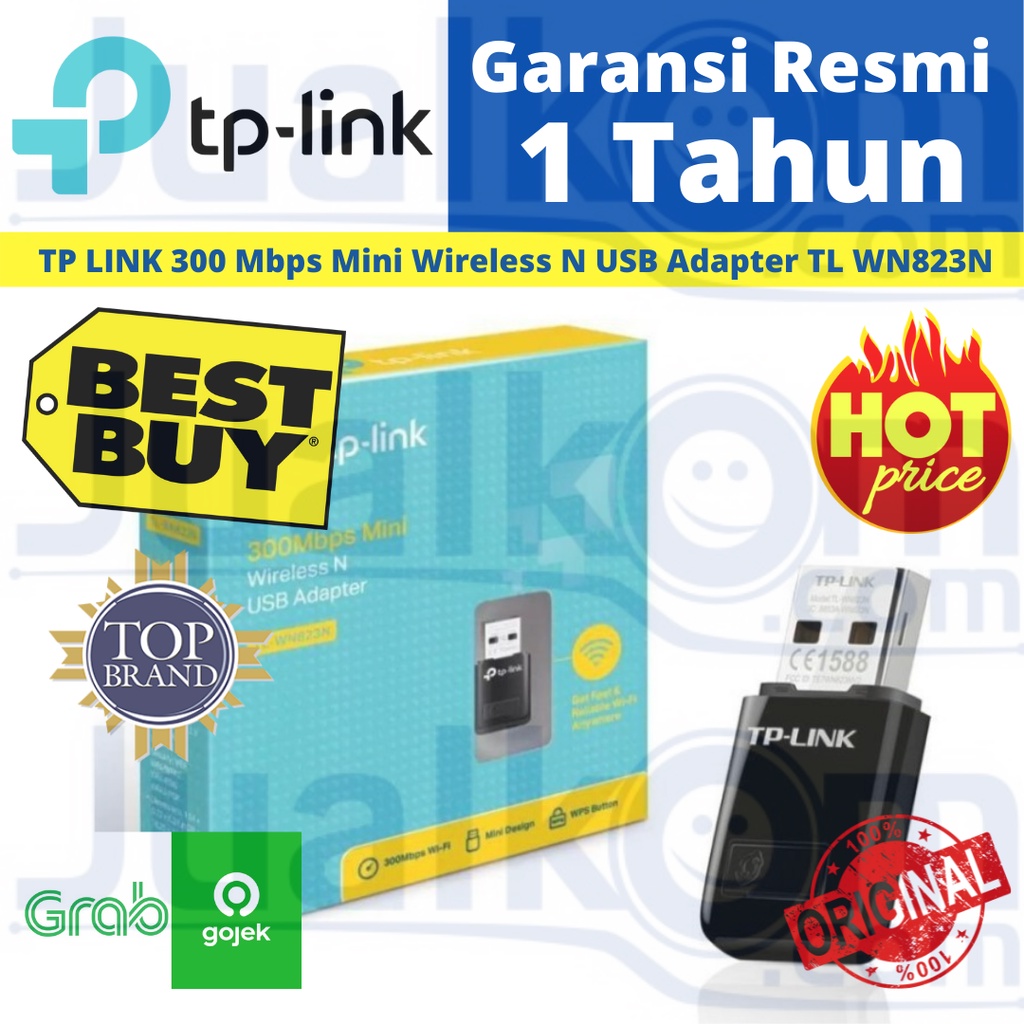 TP Link TL WN823N 300Mbps Mini Wireless N USB Adapter