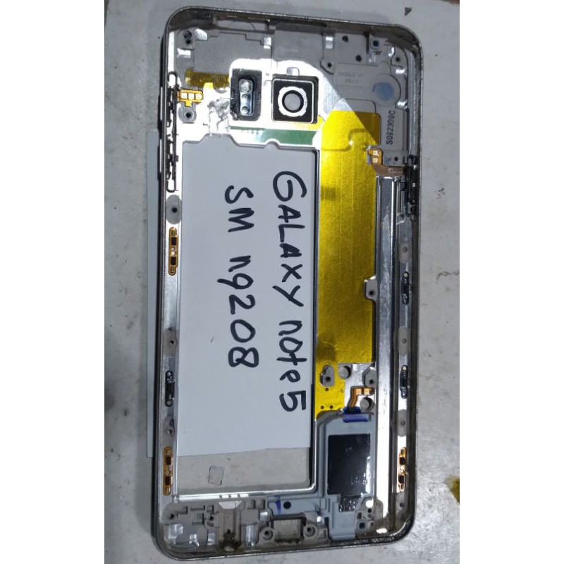 Tulang tengah samsung note 5 n9208 sm-n9208 original