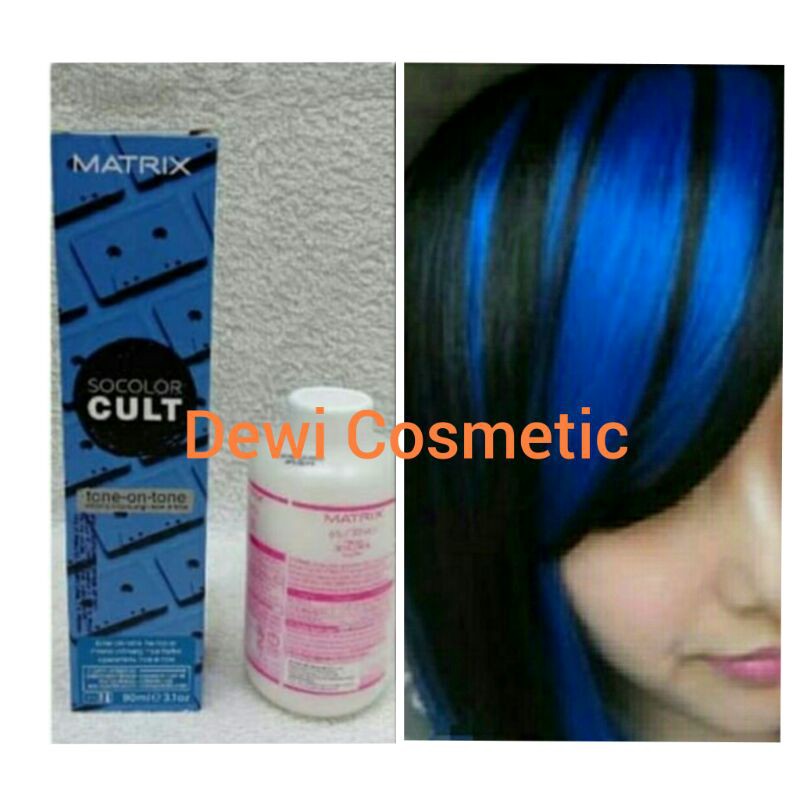MATRIX SOCOLOR CULT RETRO BLUE DAN OXYDANT 135ML