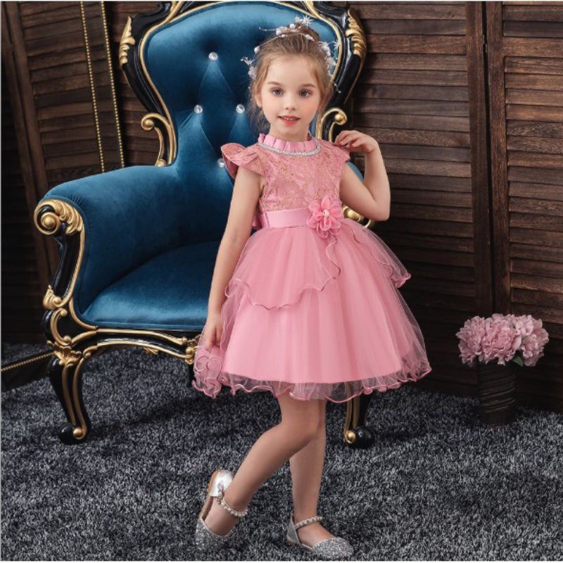 Dress Party Pink / Dress Import