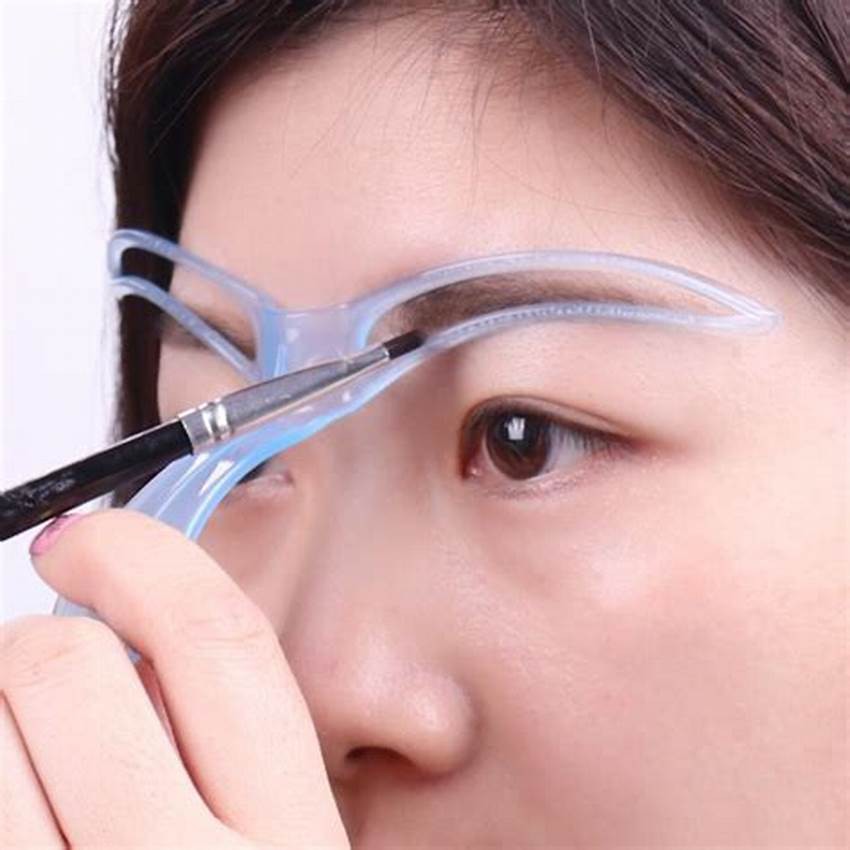 Cetakan Alis - Cetakan Alis Gagang - Eyebrow Template