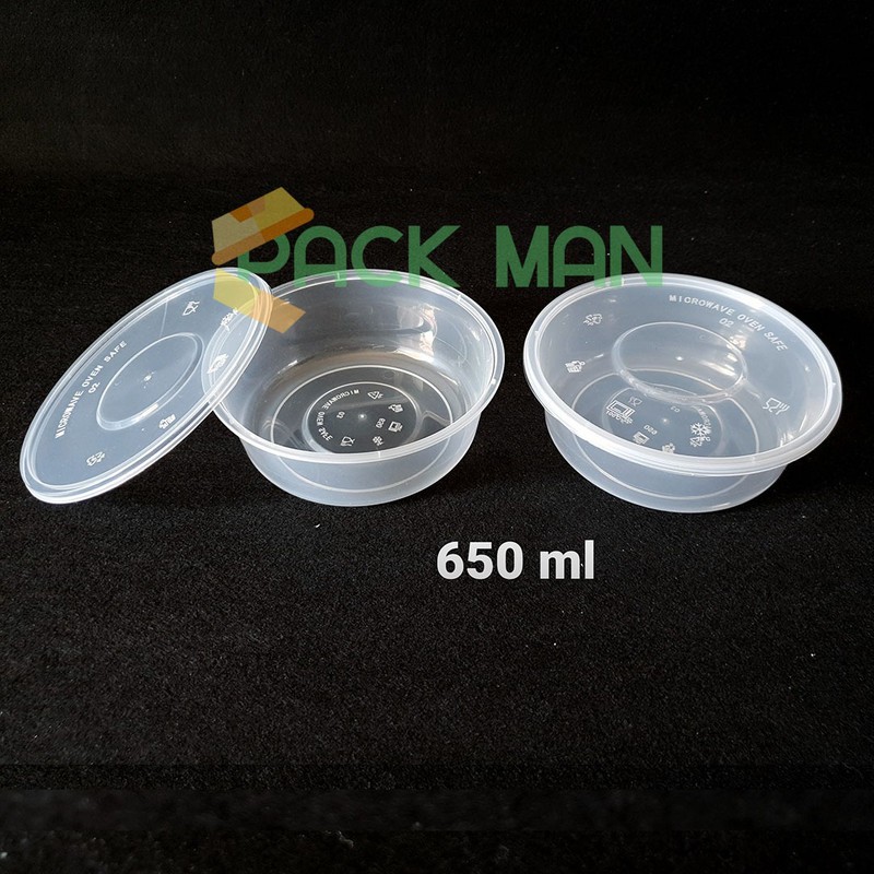 Jual Thinwall Bowl Bulat Mangkok Plastik Ml Shopee Indonesia