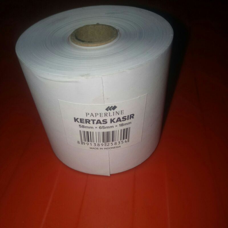 

Kertas Kasir Kertas Roll Kalkulator Paperline 58mm x 65mm x 18mm