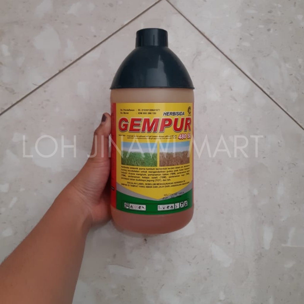 Herbisida Obat Pengendali Rumput Sistemik Gempur 480SL 1 liter