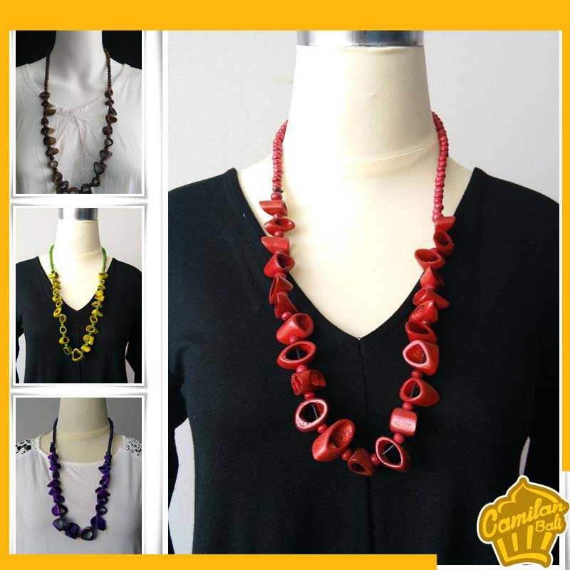 Kalung Kayu Rongga Kalung Kayu   Khas Bali