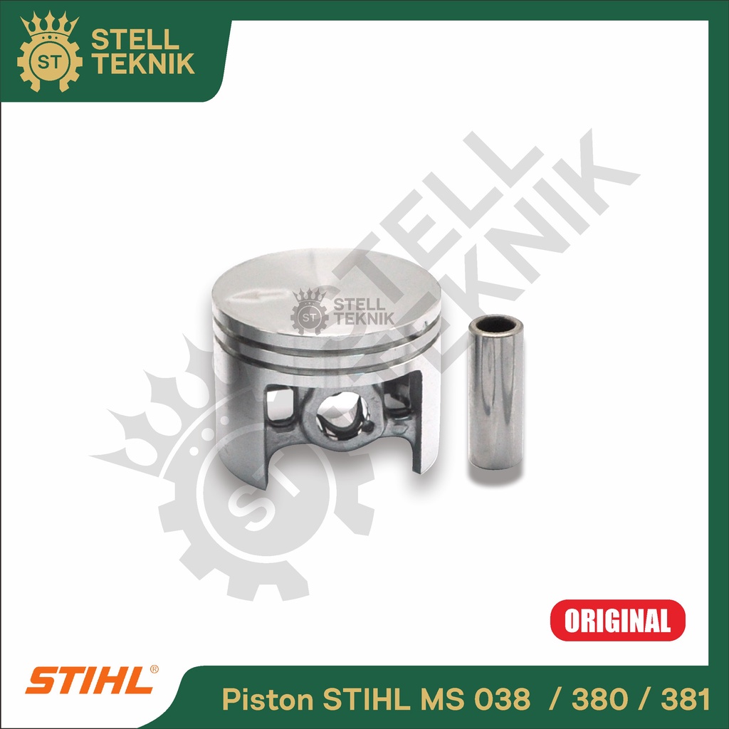 Piston Assy Chainsaw Senso STIHL MS 038 / 380 / 381 Original