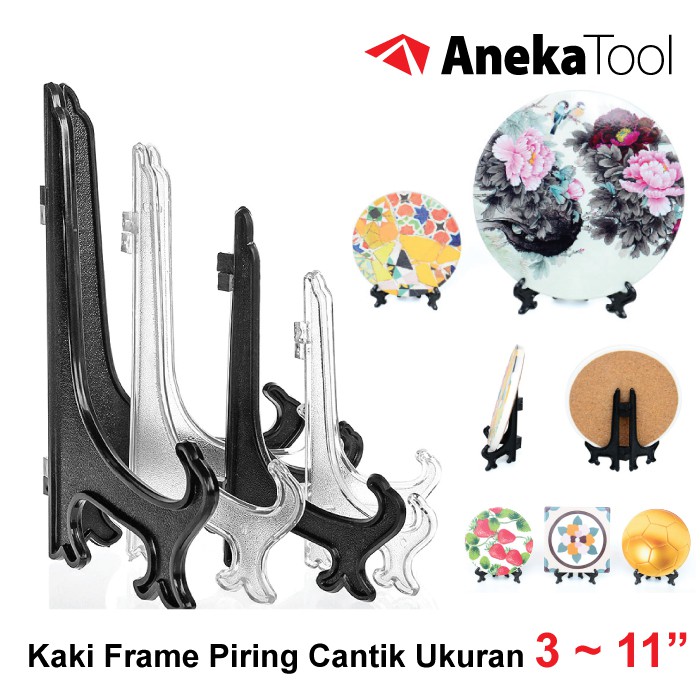 AnekaTool Kaki Frame Segitiga Plastik Photo Ukuran 3-10 inch