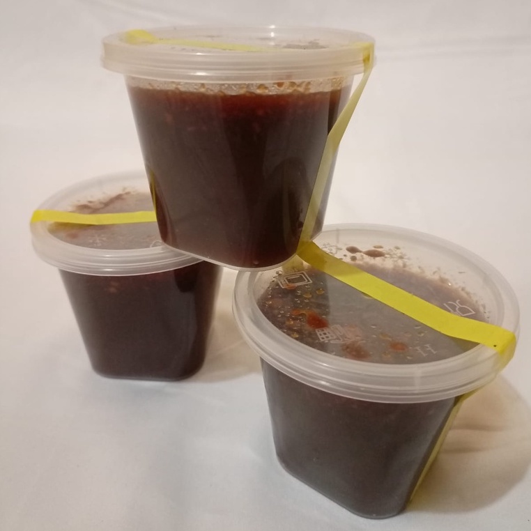 

Bumbu Rujak Gula Merah Kacang / Sambal Rujak Kemasan Cup 150 gram
