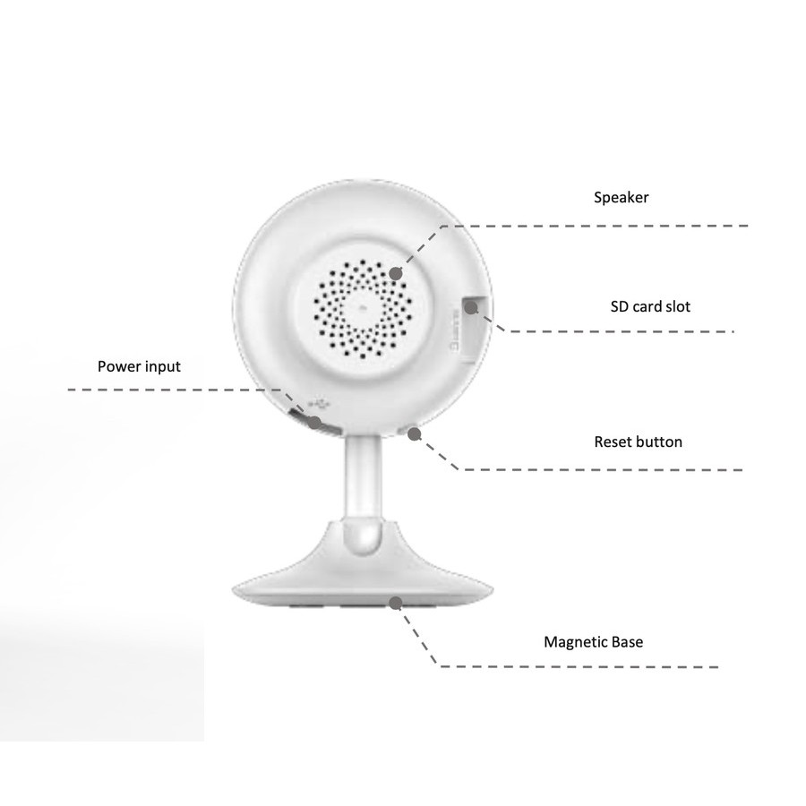 Ezviz C1C Pro Wireless IP Camera 1080P H.265 Garansi Resmi 1 Tahun - C1C-B Only