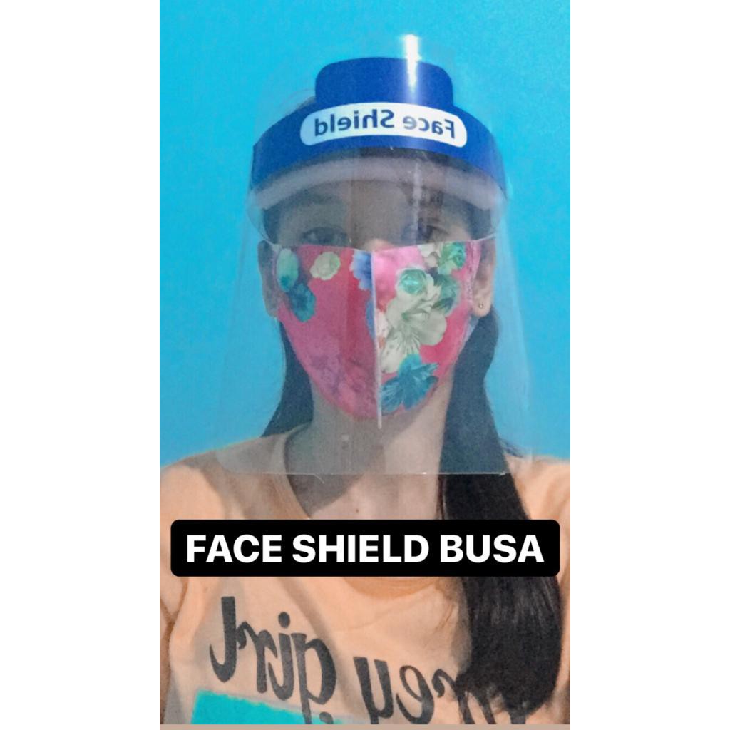 FACE SHIELD BUSA/ Pelindung Wajah/ Masker Mika