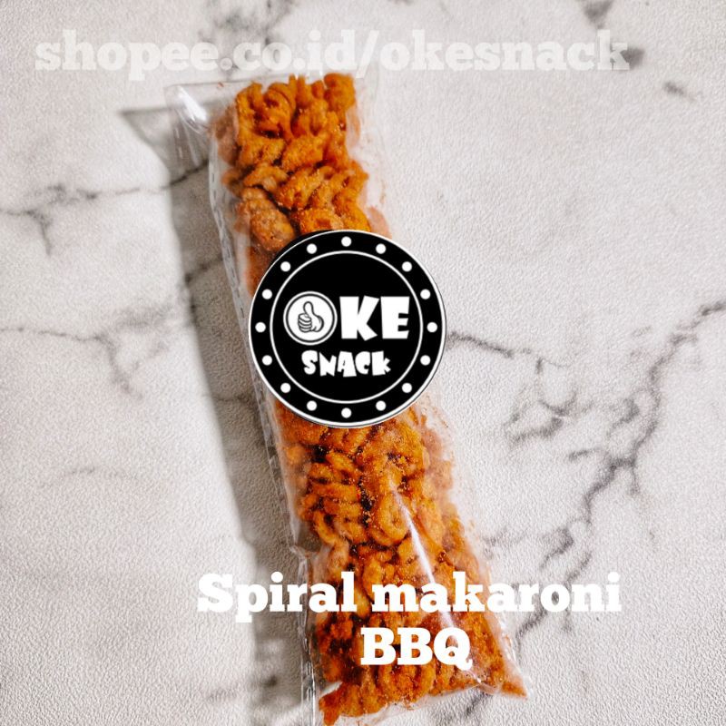 Makaroni Spiral Balado BBQ Super Pedas 36g