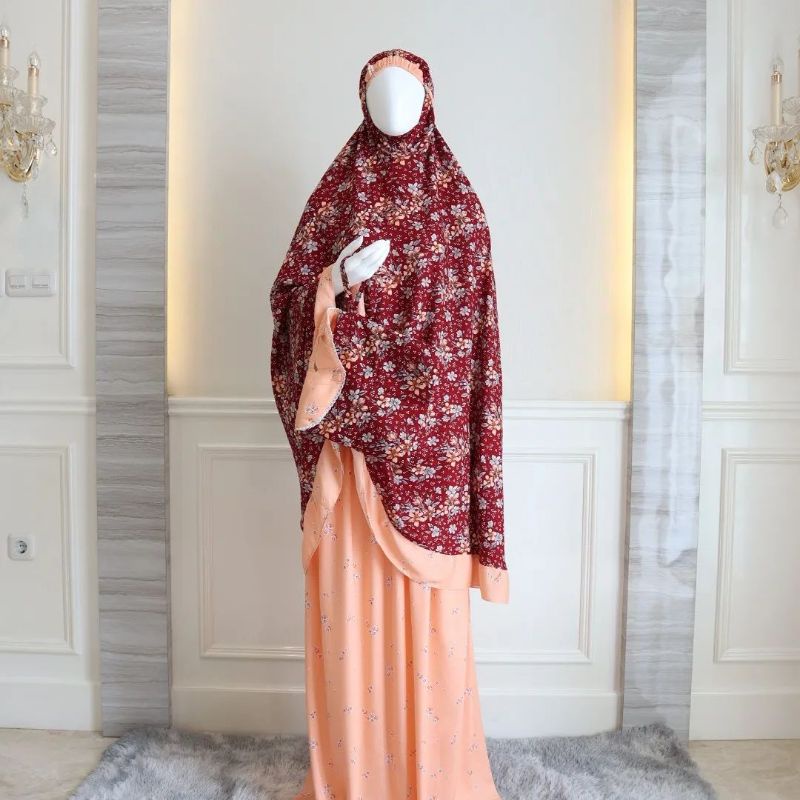 Mukenah Nafra by Qonita Batik