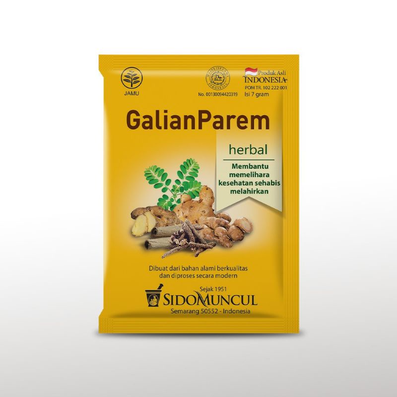 

Jamu Galian Parem Sidomuncul - Satuan