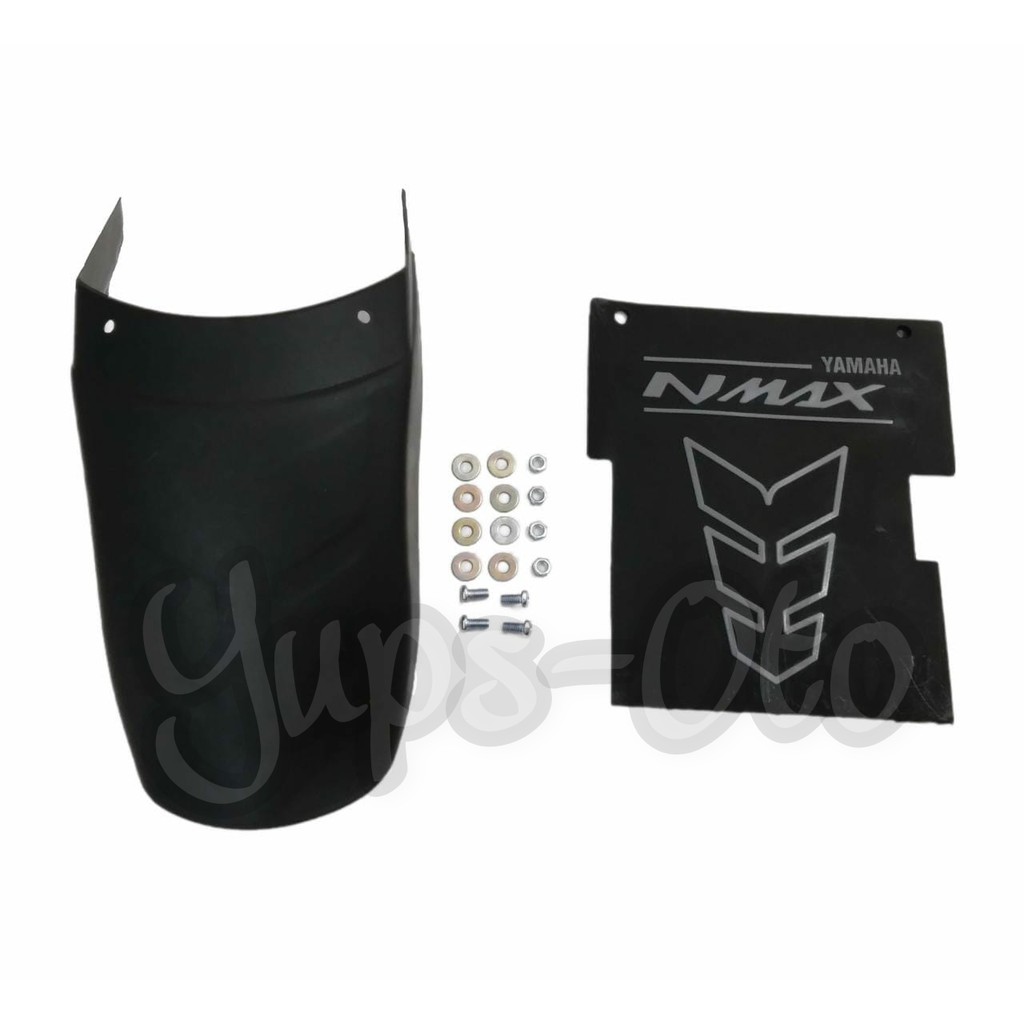 PAKETAN SAMBUNGAN SPAKBOR DEPAN YAMAHA NMAX DAN MUDFLAP NMAX MODEL PANAH UNTUK NMAX OLD LAMA PAKET MURAH MERIAH SAMBUNGAN SPAKBOR DEPAN NMAX DAN MUDFLAP NMAX ANTI LUMPUR