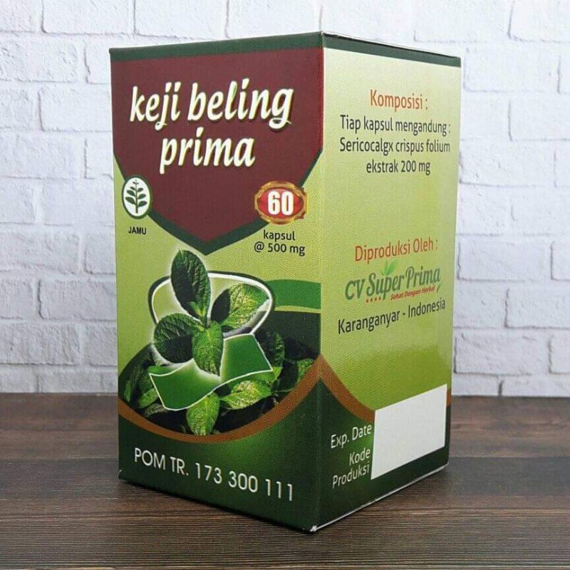 Jual HERBAL KEJI BELING KAPSUL 60 KAPSUL MEMBANTU MENGHANCURKAN BATU ...