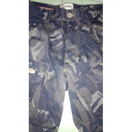 Celana panjang CARGO  emba original baru