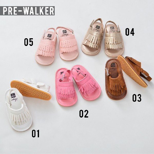 Sepatu Sendal Anak Perempuan - Sendal Bayi Sepatu Prewalker M049