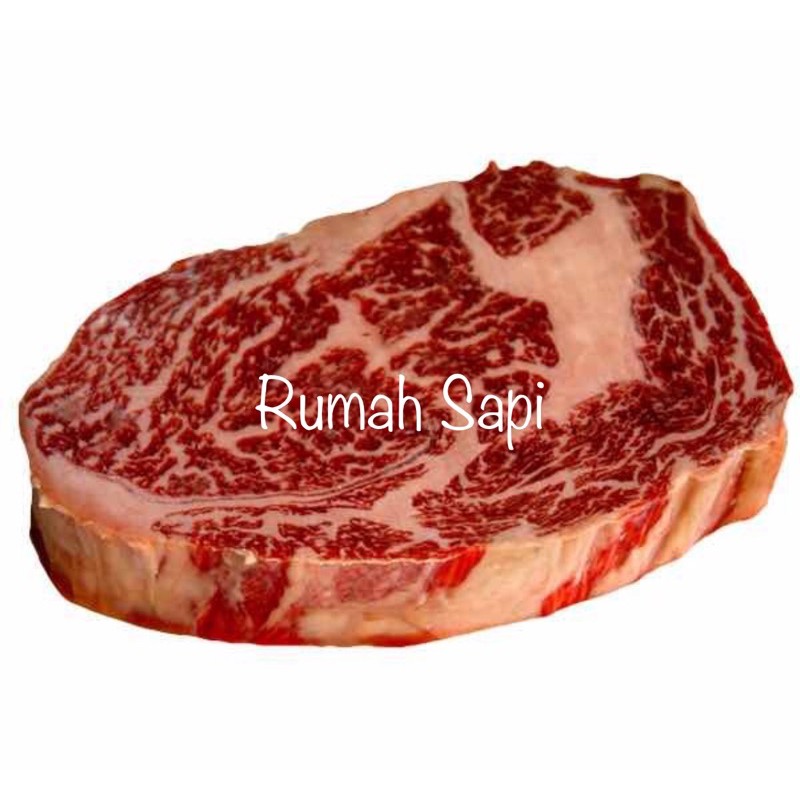 

Premium Beef Steak - Rib Eye Wagyu 200gr meltik 7 perslice antara 170 sg 200gr