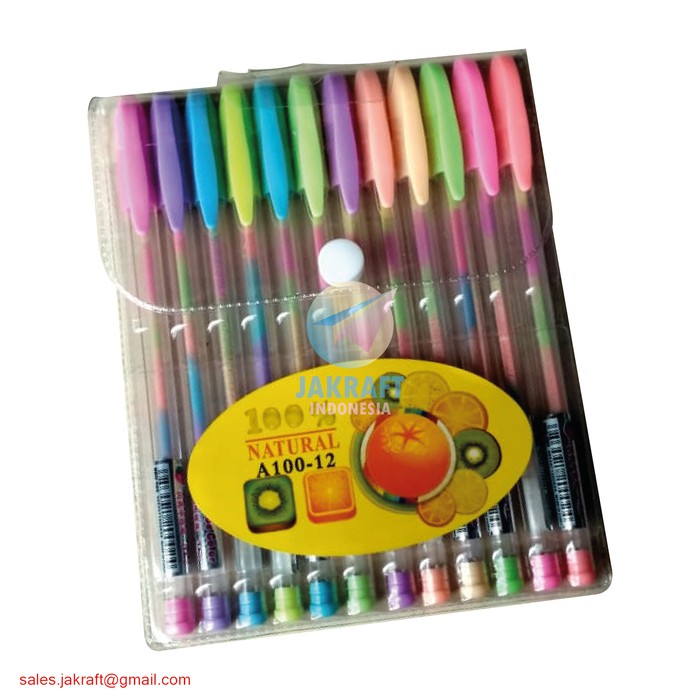

HARGA KHUSUS Bolpen Pulpen Ballpoint Gel Lucu Unik Fancy Korea Pelangi Rainbow