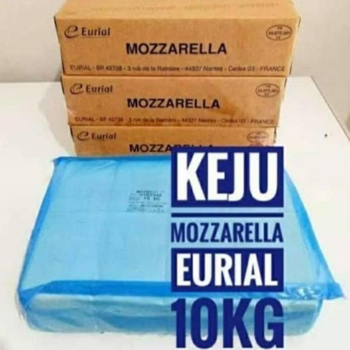 

Promo Awal tahun Keju Mozzarella Block Eurial 10kg Promo Awal tahun
