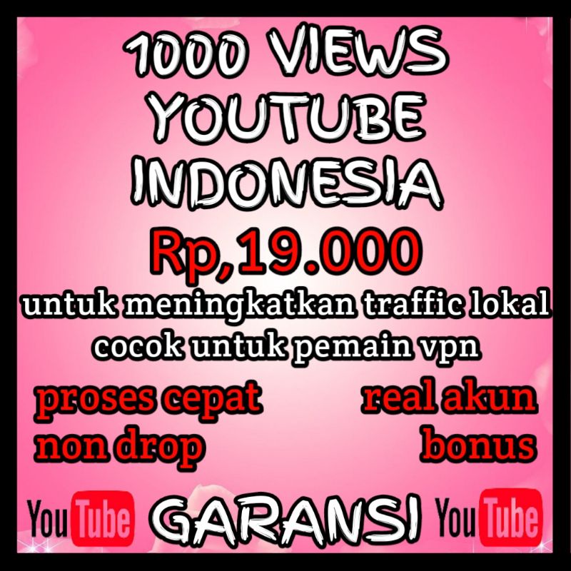Views Youtube Indonesia