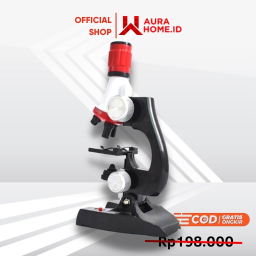 Mikroskop Edukasi Pembesaran 1200X Magnification / Alat Mikroskop Microscope Microsoft Mikroskopik P