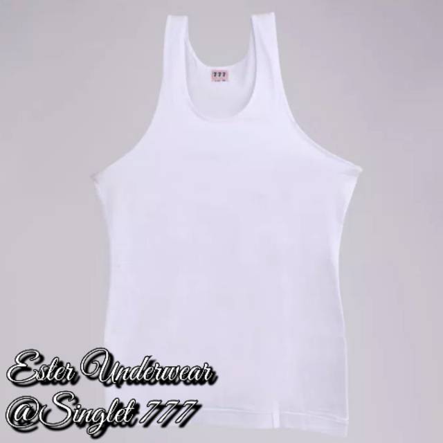 Kaos Dalam Pria Singlet 777 | S777 ISI 1PCS Bahan Katun