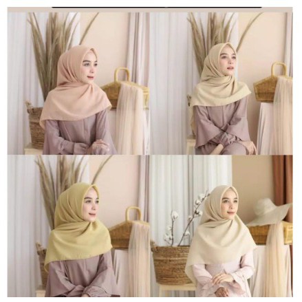 JILBAB BELLA SQUARE SEGI EMPAT KERUDUNG BELLASQUARE PART 3 BISA COD