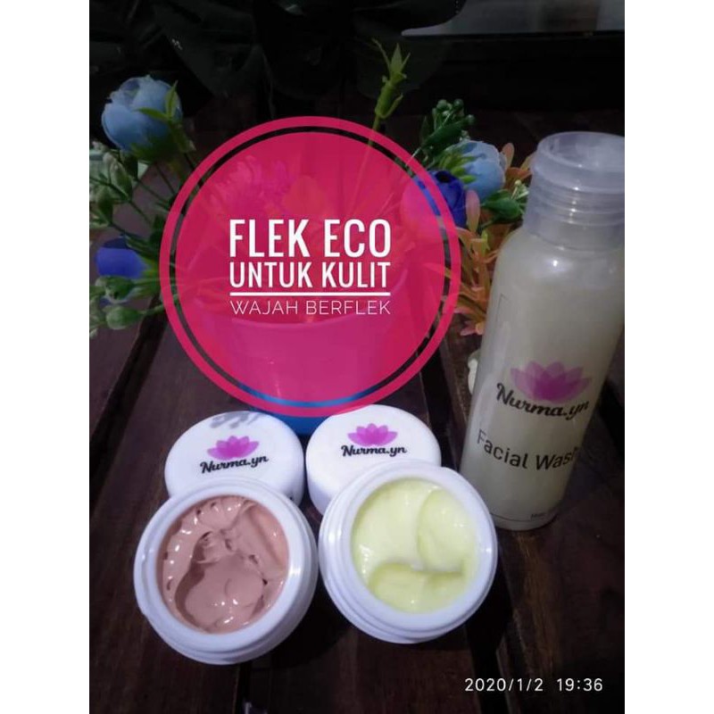 NURMA.YN SKINCARE  PAKET KULIT WAJAH FLEK ATAU BERMINYAK / PAKET ECO