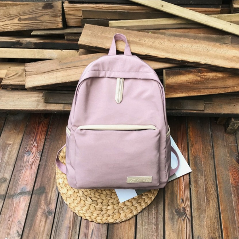 Twenty Bag - Tas Ransel Sekolah Anak Wanita Dan Pria Untuk Anak PAUD TK SD SMP Terbaru 2021 Kekinian Motif Carakter BERIS POLOS Korean Sytle Bahan Canvas