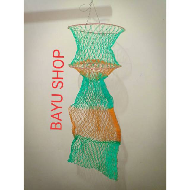 koja korang tempat wadah ikan bahan tali tambang ukuran 2