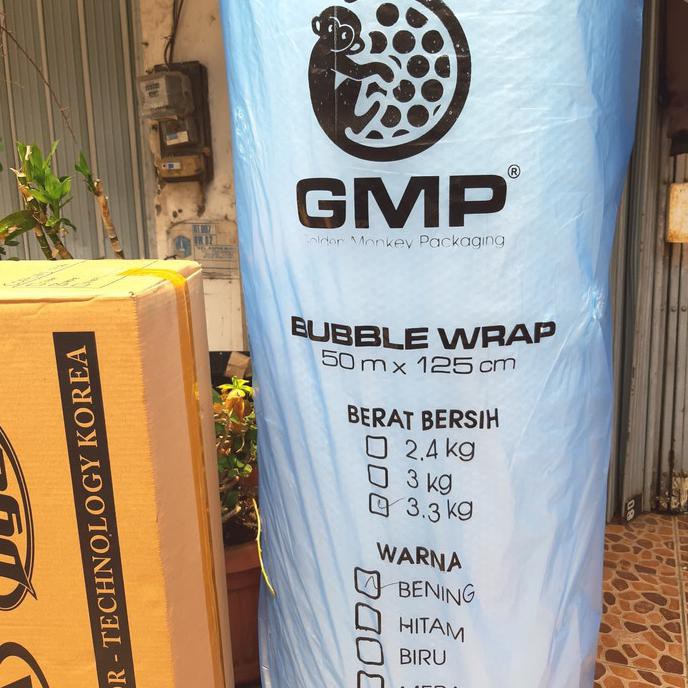 

Bubble Wrap 125Cm P50M W Bening W Hitam Gmp Hanya Dengan Grab Instan G Arindapshop24