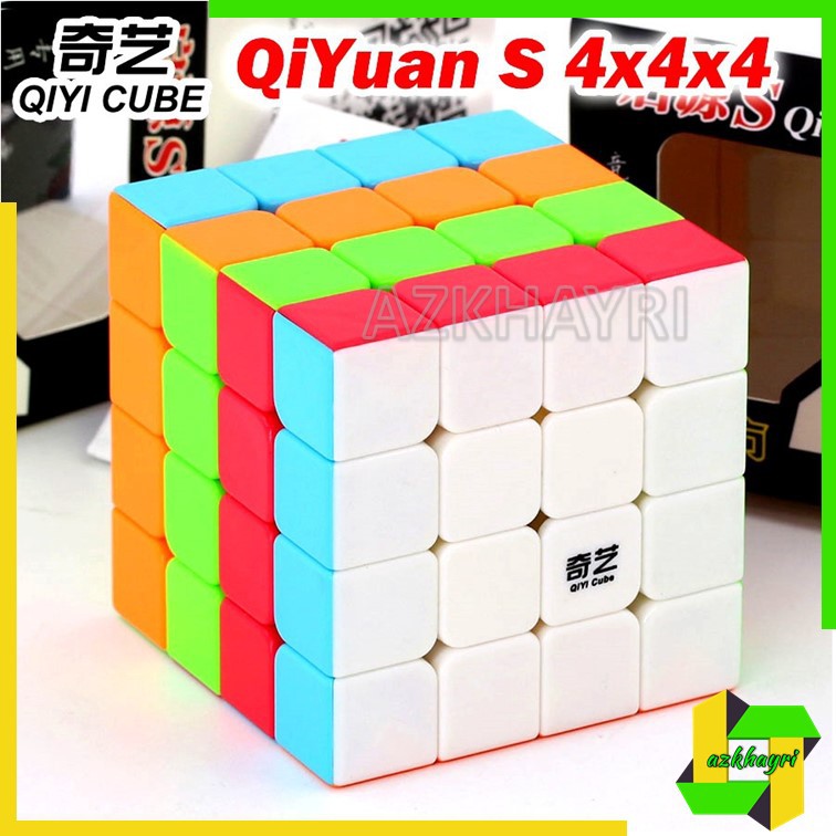 Qiyi Qiyuan 4x4x4 Speed Rubiks Professional Magic Cube Puzzle Twist Toys