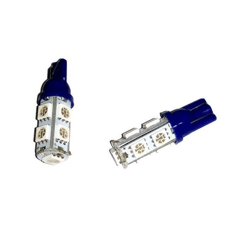 LED 9 Mata T10 Untuk Lampu Motor 2 Pcs - Sen LED 9 Mata Dengan Mata Besar