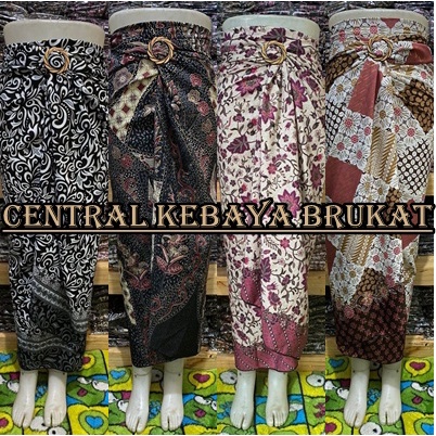 rok lilit batik / rok wanita batik/kain sutra lembut / rok batik modern / bawahan kebaya/ rok Batik 