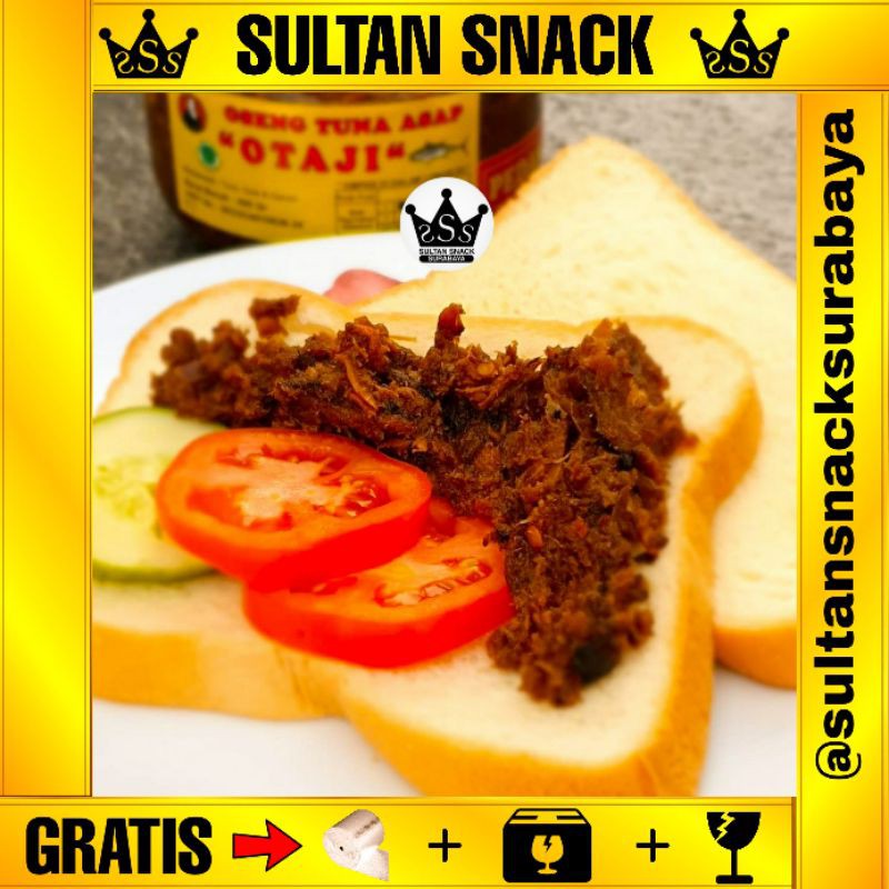 

SULTAN SNACK Oseng Ikan Tuna Asap Otaji