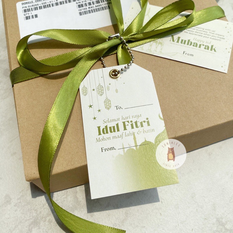 [sonialee] Tag IDUL ADHA Eid mubarak / hampers souvernir gift box idul fitri lebaran IDUL ADHA
