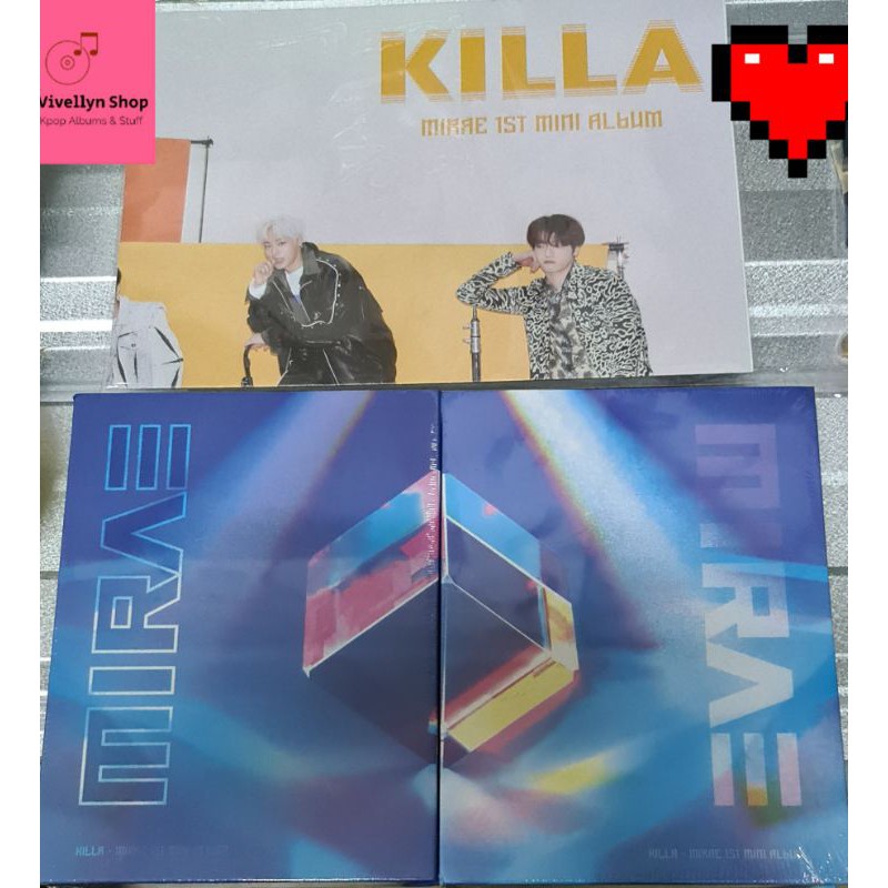 Album Mirae : KILLA 1st press READY STOCK