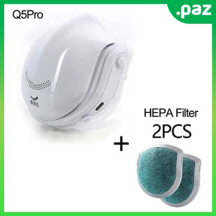 Masker Xiaomi Q5 Pro Udara Electric Mask HEPA Filter USB Rechargeable