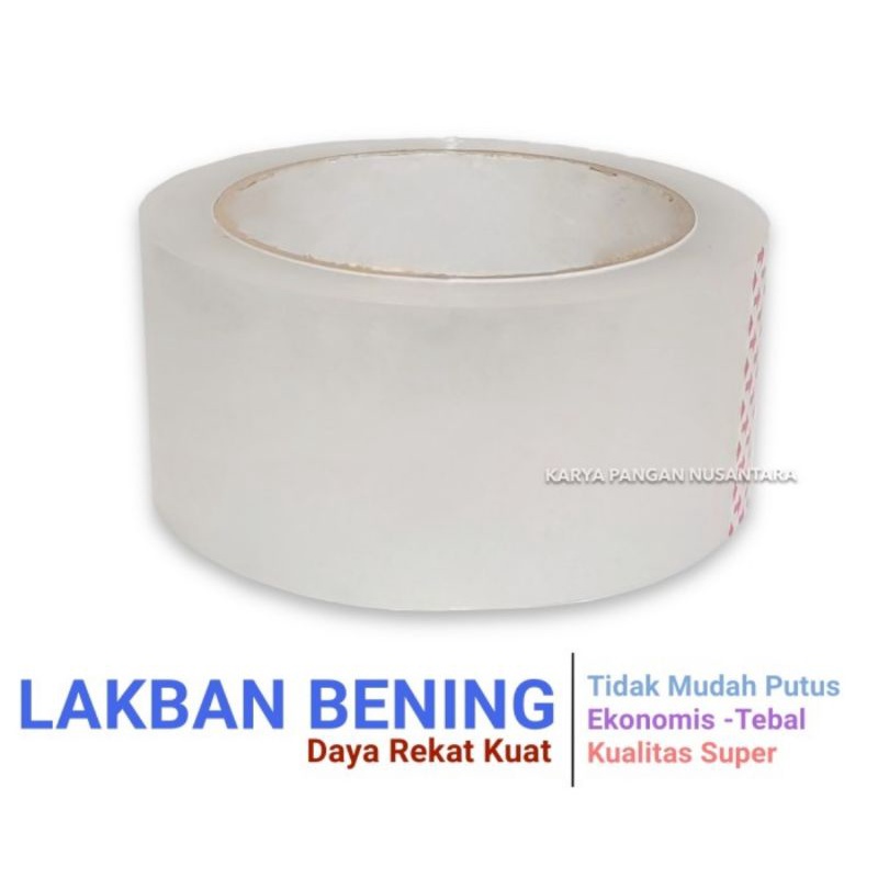 

Lakban 48mm 90yard Bening Isolasi Tape OPP