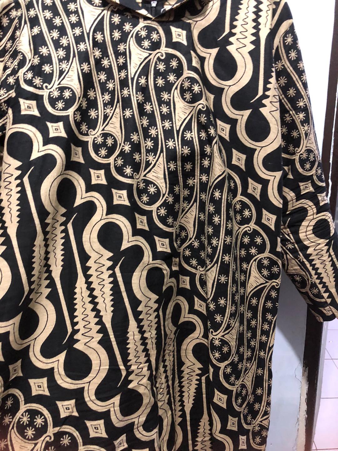 Atasan Batik Dolby Dolbi Dobby Doby Tenun Sutra Tulis Halus Katun Atbm Baron ,sarombit Atasan Batik