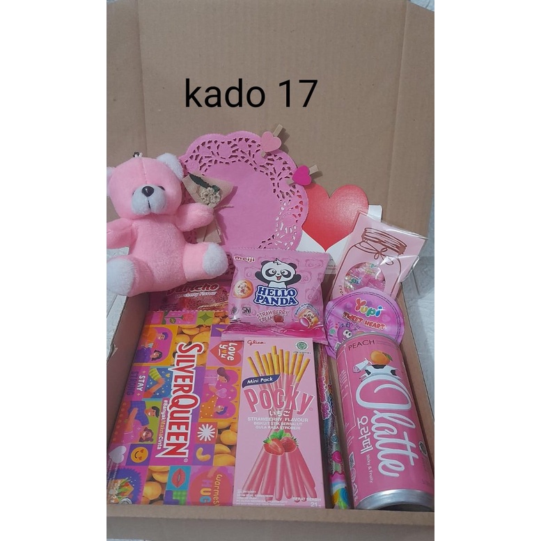 

hampers parcel coklat valentine murah meriah box parsel kado birthday wisudda A69