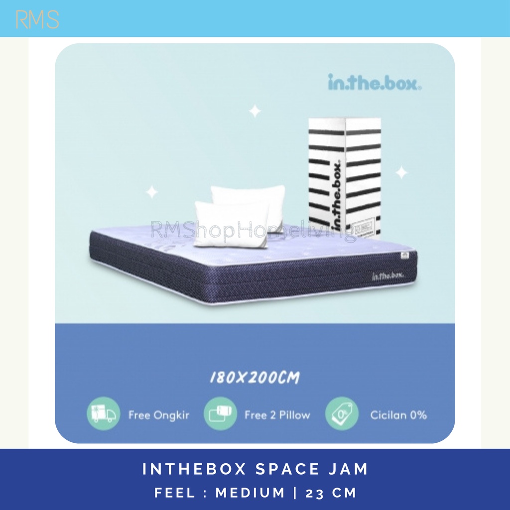FREE ONGKIR - InTheBox Space Jam Uk. 180x200 / Kasur Anak Spring Bed IN THE BOX "Space Jam: A New Le