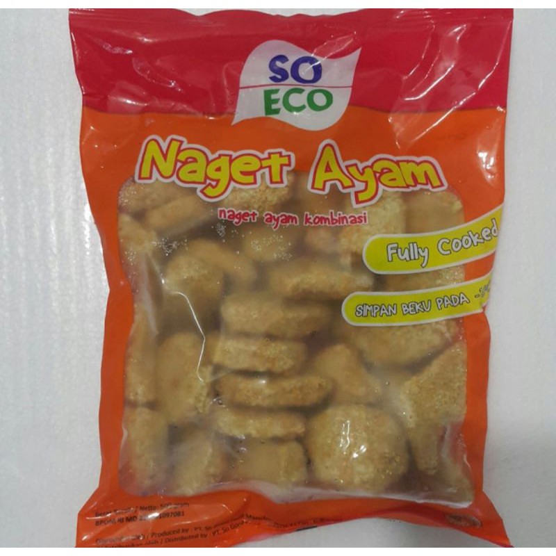 

So Eco Naget Ayam 500gr / Chicken Nugget / Nuget