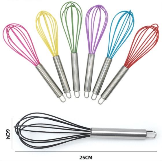 Kocokan Telur Silicon / Whisk / Whisker / Kocokan Kue / Adonan