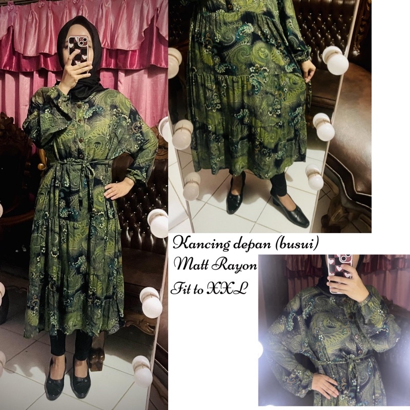 Tunik Mazeta / Tunik Cantik / Gamis / Gamis Premium / Baju Bigsize / Baju Lebaran / Gamis Jumbo / Ba