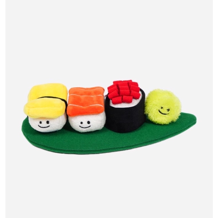 Japanese SUSHI SET hidden food, rustling and Squeaky TOY