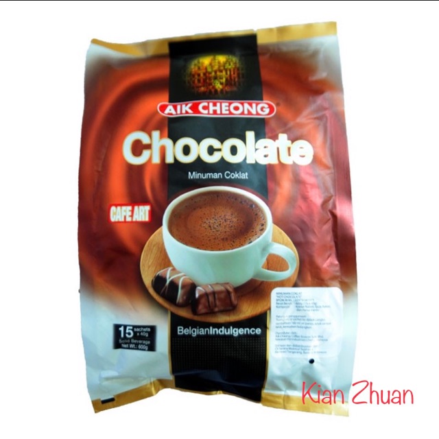 Aik Cheong Chocolate 15x40gr